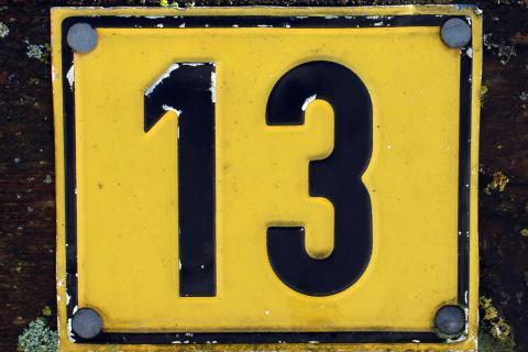 Thirteen. The Dutch for "thirteen" is "dertien". Thirteen. The Dutch for "thirteen" is "dertien".