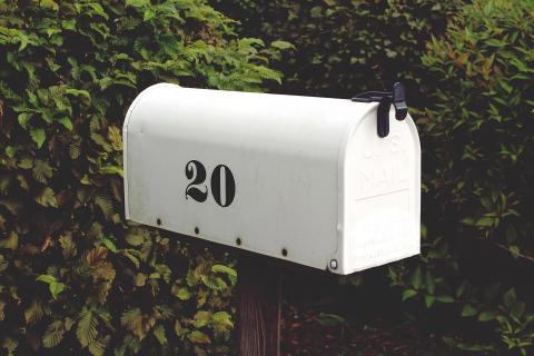 Mail box. The Dutch for "mail box" is "bus". Mail box. The Dutch for "mail box" is "bus".