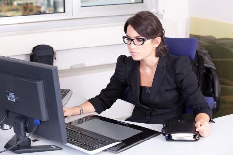 Secretary. The Dutch for "secretary" is "secretaresse".