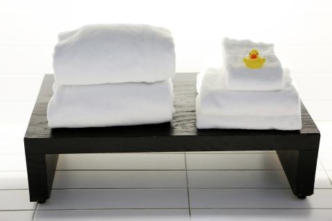 Towel. The French for "towel" is "serviette".