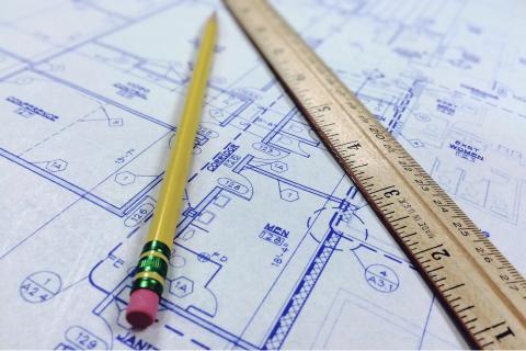 The architect is doing the house plans.. The French for "The architect is doing the house plans." is "L’architecte fait les plans de la maison.". The architect is doing the house plans.. The French for "The architect is doing the house plans." is "L’architecte fait les plans de la maison.".