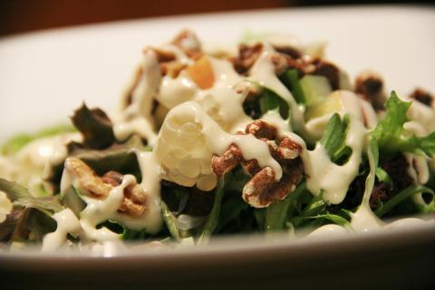 A French dressing; a vinaigrette. The French for "a French dressing; a vinaigrette" is "une vinaigrette". A French dressing; a vinaigrette. The French for "a French dressing; a vinaigrette" is "une vinaigrette".