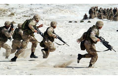 War. The French for "war" is "guerre".