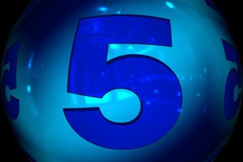 Five. The French for "five" is "cinq". Five. The French for "five" is "cinq".