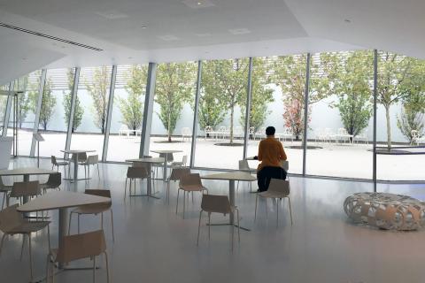 Cafeteria. The French for "cafeteria" is "cafétéria". Cafeteria. The French for "cafeteria" is "cafétéria".