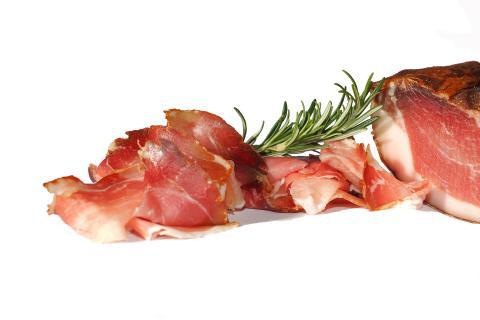 Ham. The Thai for "ham" is "แฮม".