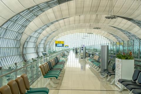 Terminal. The Thai for "terminal" is "อาคารผู้โดยสาร". Terminal. The Thai for "terminal" is "อาคารผู้โดยสาร".