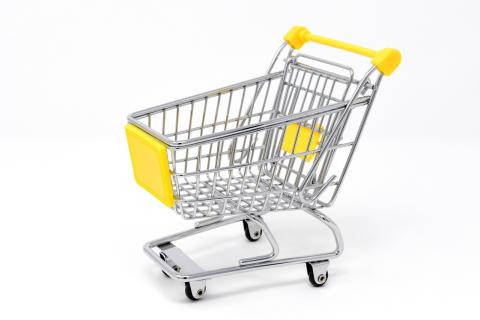 Shopping cart. The Thai for "shopping cart" is "รถเข็น". Shopping cart. The Thai for "shopping cart" is "รถเข็น".